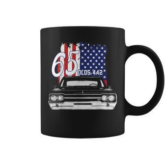 1965 65 Olds 442 Muscle Car Coffee Mug | Mazezy