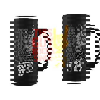 1973Intage Anniversaire Classic Rock Musique Hommes Cadeau Tasse - Cadeauxyz