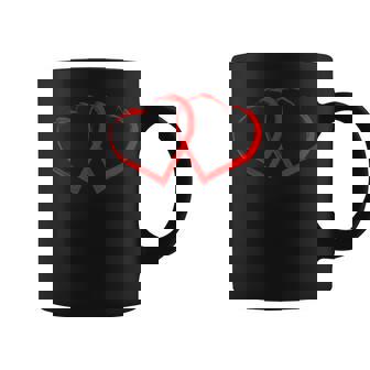 2 Coeurs Rouges Pour Homme Originalaintalentin Tasse - Cadeauxyz