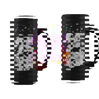 25 Cumpleaños Chica Lindo Gato Traje 25 Años Fiesta De Cumpleaños Taza de café - Regaloses