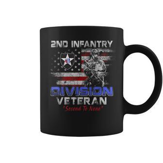 2Nd Infantry Division Second To None Us Veteran Military Coffee Mug - Thegiftio UK