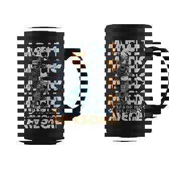 36Th Birthday Cool Bear March 1990Intage 36 Years Old コーヒーマグ - Kawaiitshirt