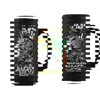 3Rd Birthday Monster Truck Dinosaur 3 Years Old Birthday Boy Coffee Mug | Mazezy