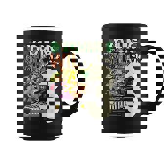 3Rd Birthday Toddler Young Wild Three 3 Year Old Safari Zoo Coffee Mug - Monsterry