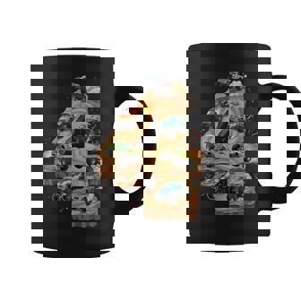 4 Year Old Monster Truck Boy Toddler 4Th Birthday Party Coffee Mug | Seseable UK