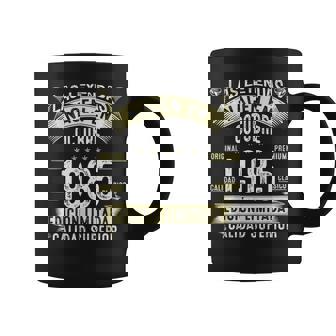40 Años Cumpleaños Las Leyendas Nacen En De Octubre 1985 Taza de café - Regaloses