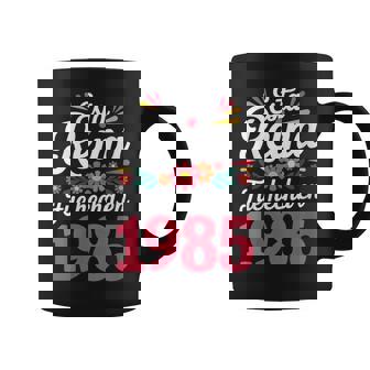 40 Años Regalo De Cumpleaños Hecha En 1985 40 Años Cuello Taza de café - Regaloses