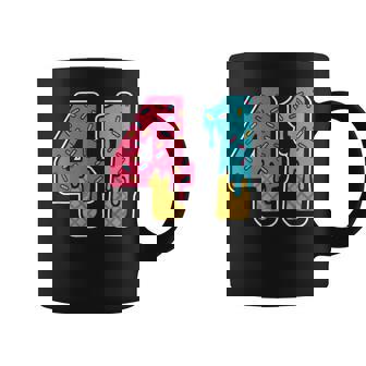 41 Ice Cream Drip Meme Forty One Four Gen Alpha Slang Coffee Mug | Mazezy