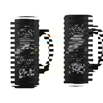 46 Cumpleaños Nacido En 1979 Coche Clásico Taza de café - Regaloses