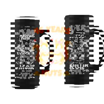 46th Wedding Anniversary 46 Years Of Driving Each Other Nuts Coffee Mug | Mazezy