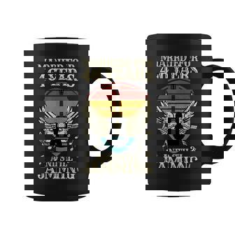 46th Wedding Anniversary Guitar Jamming 46 Years Married Coffee Mug | Mazezy