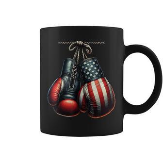 4Th Of July Usa Flag Boxing Gloves For Boxer Training Coffee Mug - Thegiftio UK