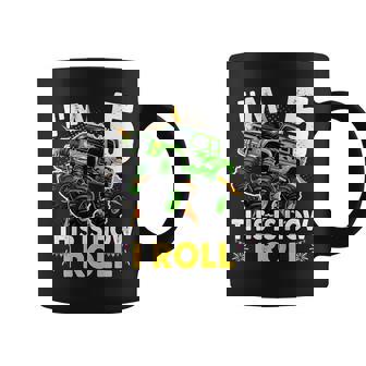 5 Year Old Monster Truck 5Th Birthday Boy Coffee Mug - Thegiftio