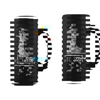 5 Years Old Dinosaur 5Th Birthday T Rex Dino Five Saurus Coffee Mug - Thegiftio