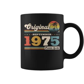 50 Cumpleaños Hombre Regaloeptiembre 1975 Taza de café - Regaloses