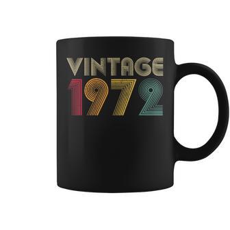 50 Cumpleaños Regalo Clásico 1972Intage Hombres Es 50 Años Taza de café - Regaloses