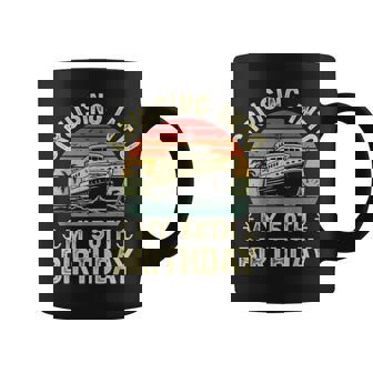 50 Years Old Birthday Cruising Into My 50Th Birthday Cruise Coffee Mug - Thegiftio