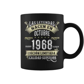 57 Años Cumpleaños Las Leyendas Nacen En Octubre De 1968 Taza de café - Regaloses