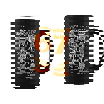 I Was 6 Now I'm 7 Birthday Basketball 6 7 Meme 7Th Birthday Coffee Mug - Monsterry