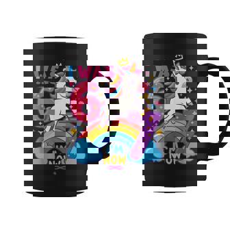 I Was 6 Now I'm 6 7 Unicorn 7Th Birthday Girl 6 7 Coffee Mug - Thegiftio