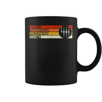 6 Speed Manual Transmission Preservation Society Coffee Mug - Thegiftio UK