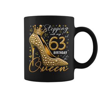 63 Year Old High Heels Stepping Into My 63Rd Birthday Coffee Mug - Thegiftio UK