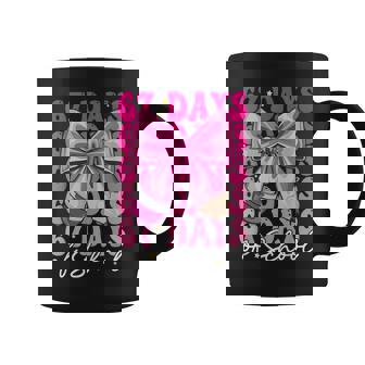67 Days Of School Girls Coquette Bow 67Th Day Of School Coffee Mug | Seseable CA