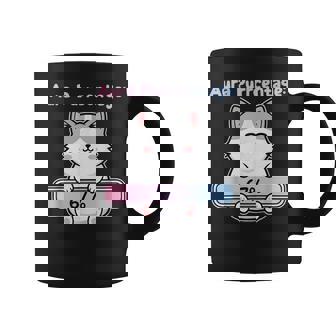 67 Cat Aura Energy At Six Seven Meme Gen Z Alpha Coffee Mug - Monsterry