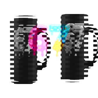 67 Meme Ice Cream Drip Six Seven Gen Alpha Slang 6 7 Coffee Mug | Mazezy