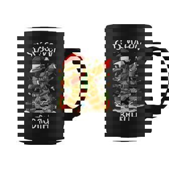 67 Six Seven Bruh Christmas Dabbing Gingerbread Meme Coffee Mug | Seseable UK