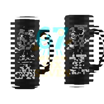 67 シックスセブン 6-7 面白いイタリアンブレインロットスラングゲームミーム 長袖tシャツ コーヒーマグ - Kawaiitshirt