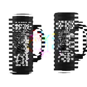 6Th Birthday Party Dirt Bike Boy 6 Years Old Dirt Biker Coffee Mug | Seseable FR