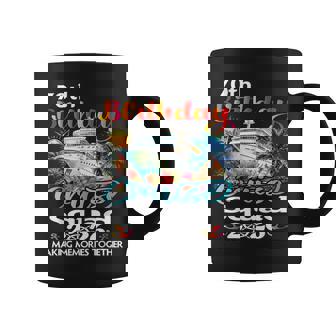 70Th Birthday Cruise Squad Friends Family Vacation Matching Coffee Mug | Seseable UK