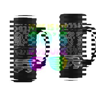 This Is My 80'S Costume Années 80 Manche Longue Tasse - Cadeauxyz