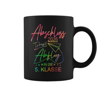 Abschluss Grundschule 2026 Buntes Motivchule Abgänger Fun Tassen - Geschenkecke