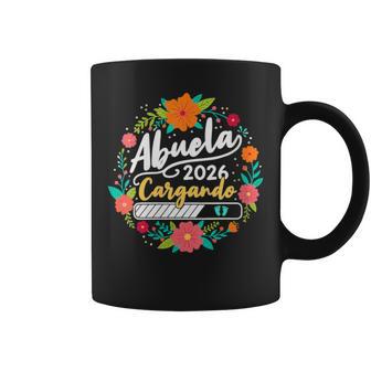 Abuela 2026 Cargando Futura Abuela Cuello Taza de café - Regaloses