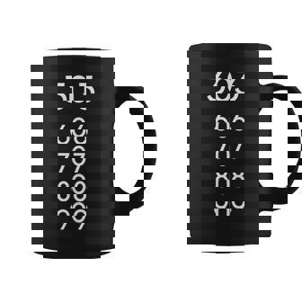 Acid House 303、606、707、808、909 コーヒーマグ - Kawaiitshirt