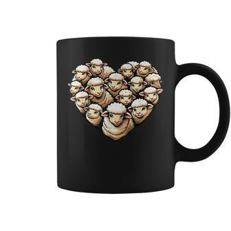 Adorables Moutons De La Ferme Pour Les Amoureux Des Moutons Tasse - Cadeauxyz