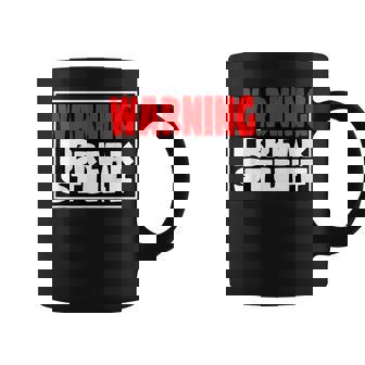 Advertencia I Breaktuff Divertida Para Niños Taza de café - Regaloses