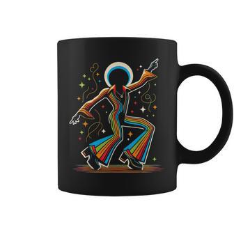 Afro Dancing Soul Music Groove Funky Retro Disco Coffee Mug - Thegiftio UK