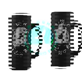 Alaska Whale With Northern Lights Wild And Free Coffee Mug | Seseable FR