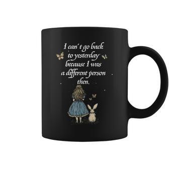 Alice In Wonderland Quote Whimsical Fantasy World Novel Coffee Mug - Monsterry UK