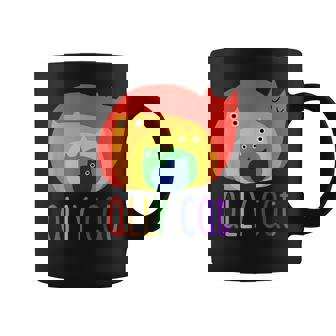 Ally Cat Lgbtq Support Pride Gay Cute Rainbow Cats Coffee Mug | Seseable UK
