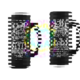 Aloha Hawaii Anniversary Trip 2025 Couple Matching Vacation Coffee Mug | Seseable UK