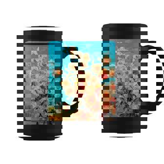 Amandier Artistique En Fleurs Dean Gogh Nuit Étoilée Tasse - Cadeauxyz