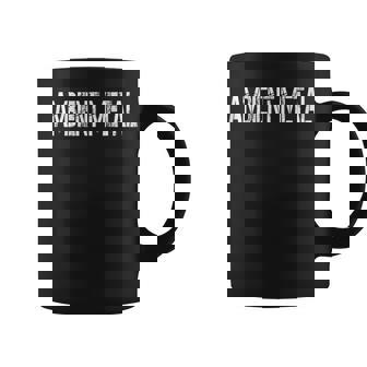 Ambient Metal Atmospheric Metal Rock And Roll Metalhead Tank Top Coffee Mug | Mazezy