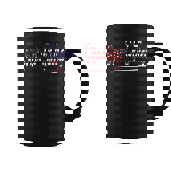 American Flag Speed Skating Team Fan Graphic Art USA Women Kids Men Coffee Mug | Mazezy