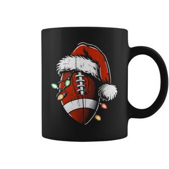 American Football Nikolausmütze –Intage Weihnachtenportliebhaber Tassen - Geschenkecke