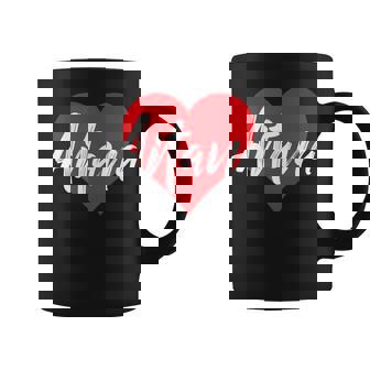 Amo A Aitana Primer Nombre Yo Corazón Taza de café - Regaloses
