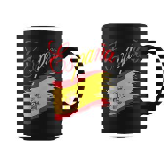Amo España Con Bandera Española Cuello Taza de café - Regaloses